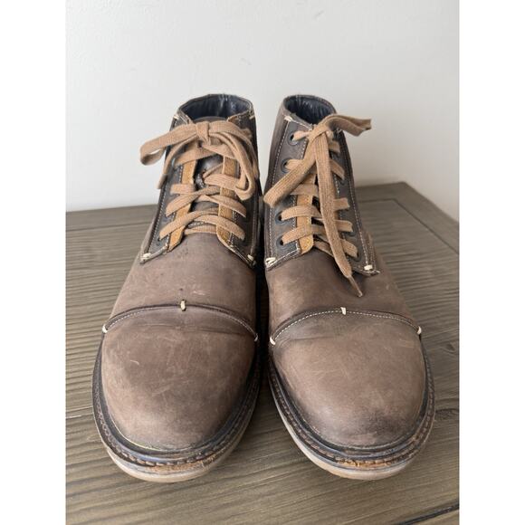 Naot Mikumi Lace Up Brown Crazy Horse Leather Boots Men’s Size 9.5 main image 10